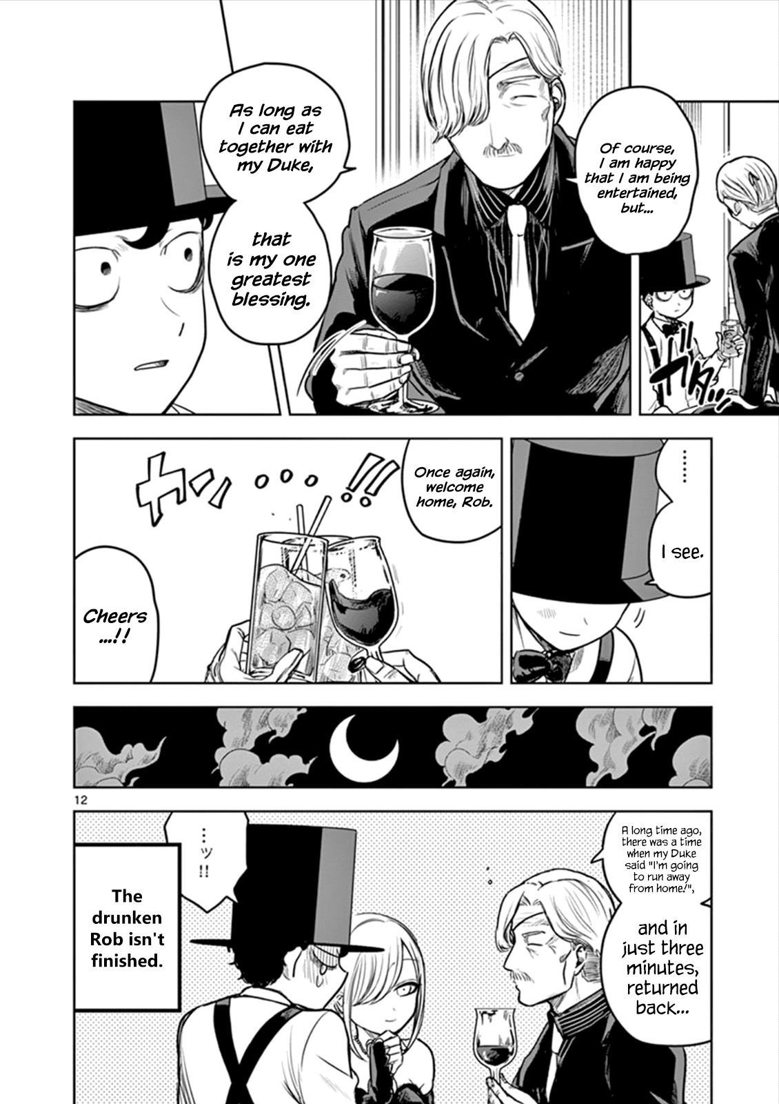The Duke of Death and his Black Maid Chapter 13 page 12 - Chapter 13