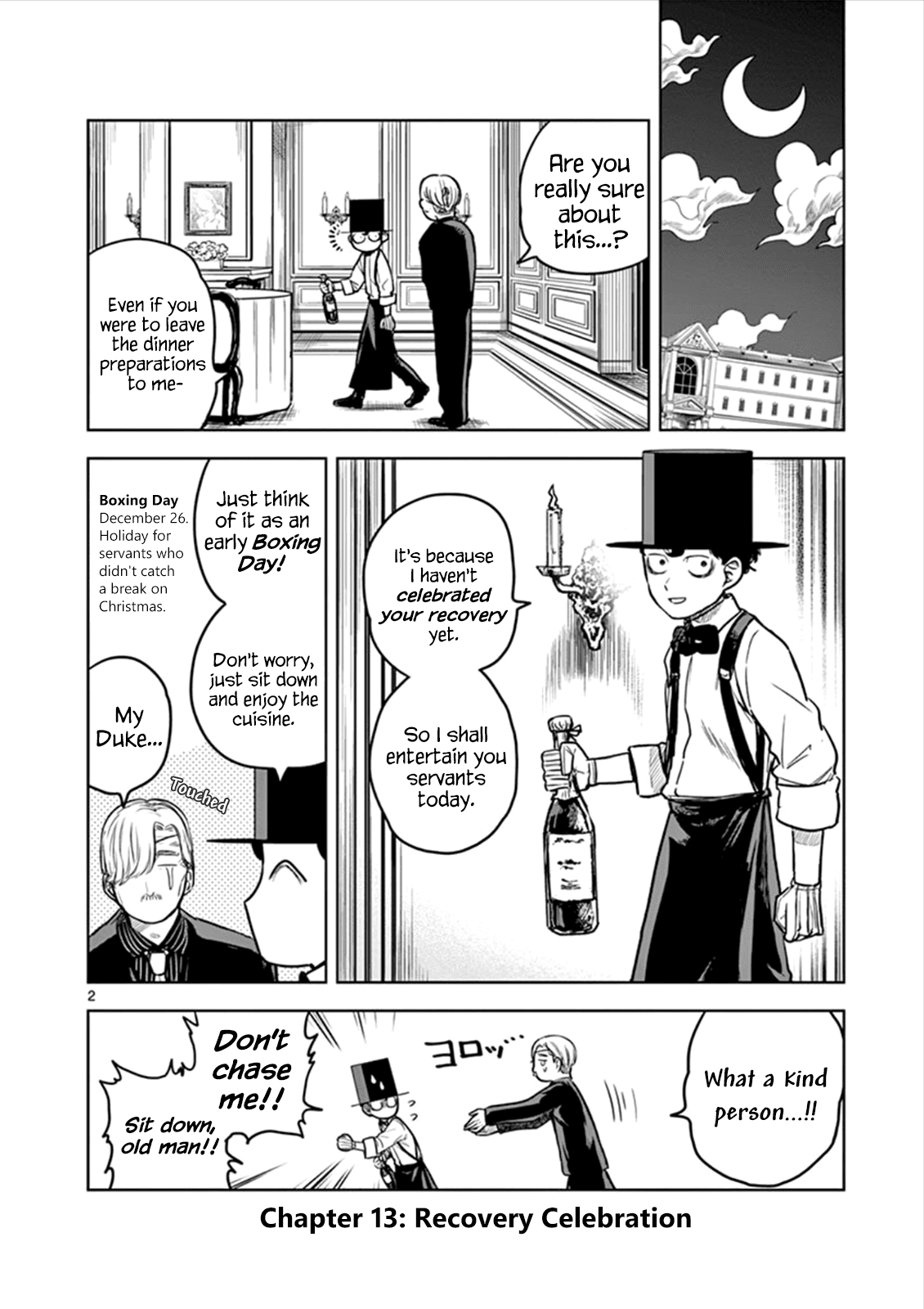 The Duke of Death and his Black Maid Chapter 13 page 2 - Chapter 13