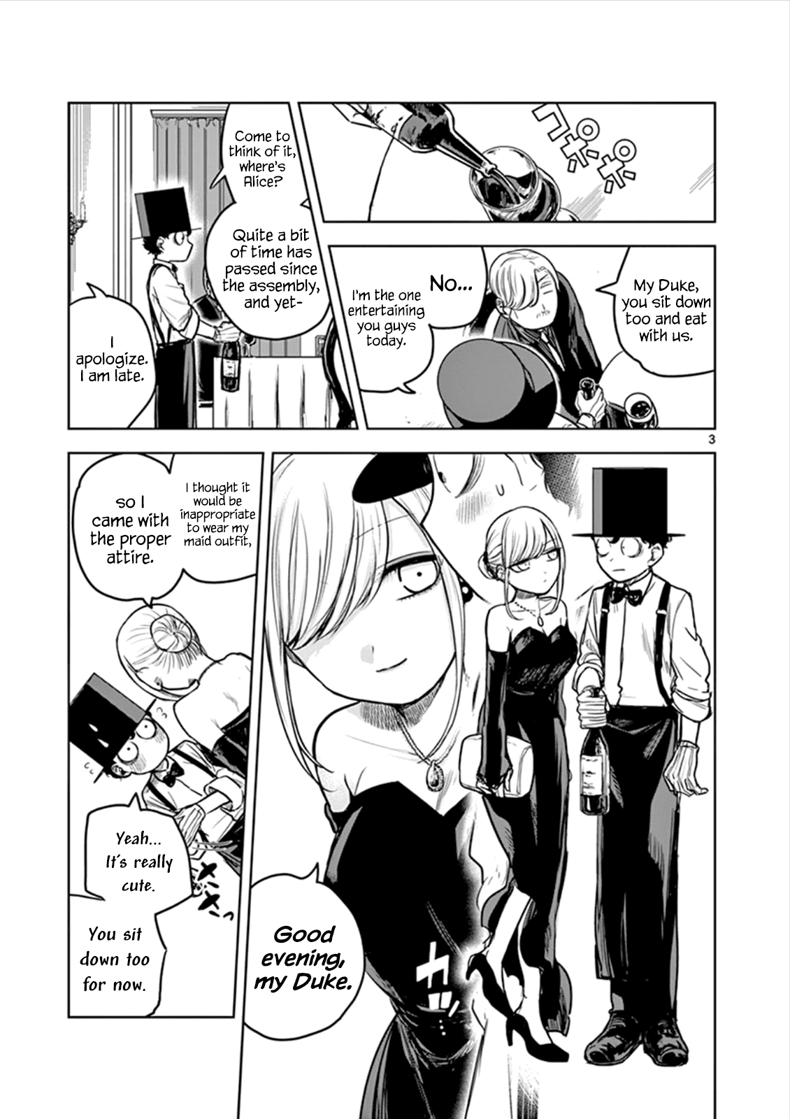The Duke of Death and his Black Maid Chapter 13 page 3 - Chapter 13