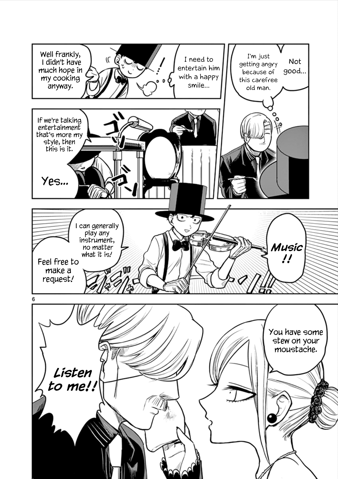 The Duke of Death and his Black Maid Chapter 13 page 6 - Chapter 13