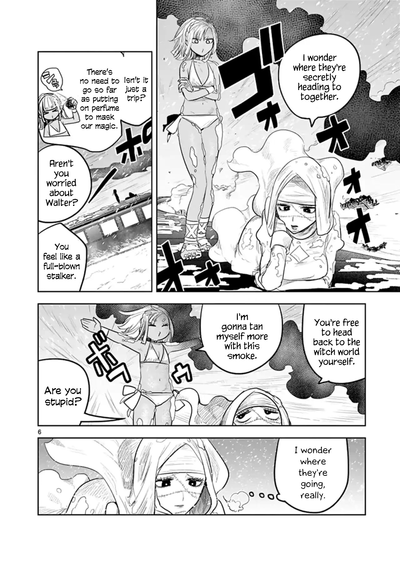 The Duke of Death and his Black Maid Chapter 130 page 6 - Chapter 130: The Journey