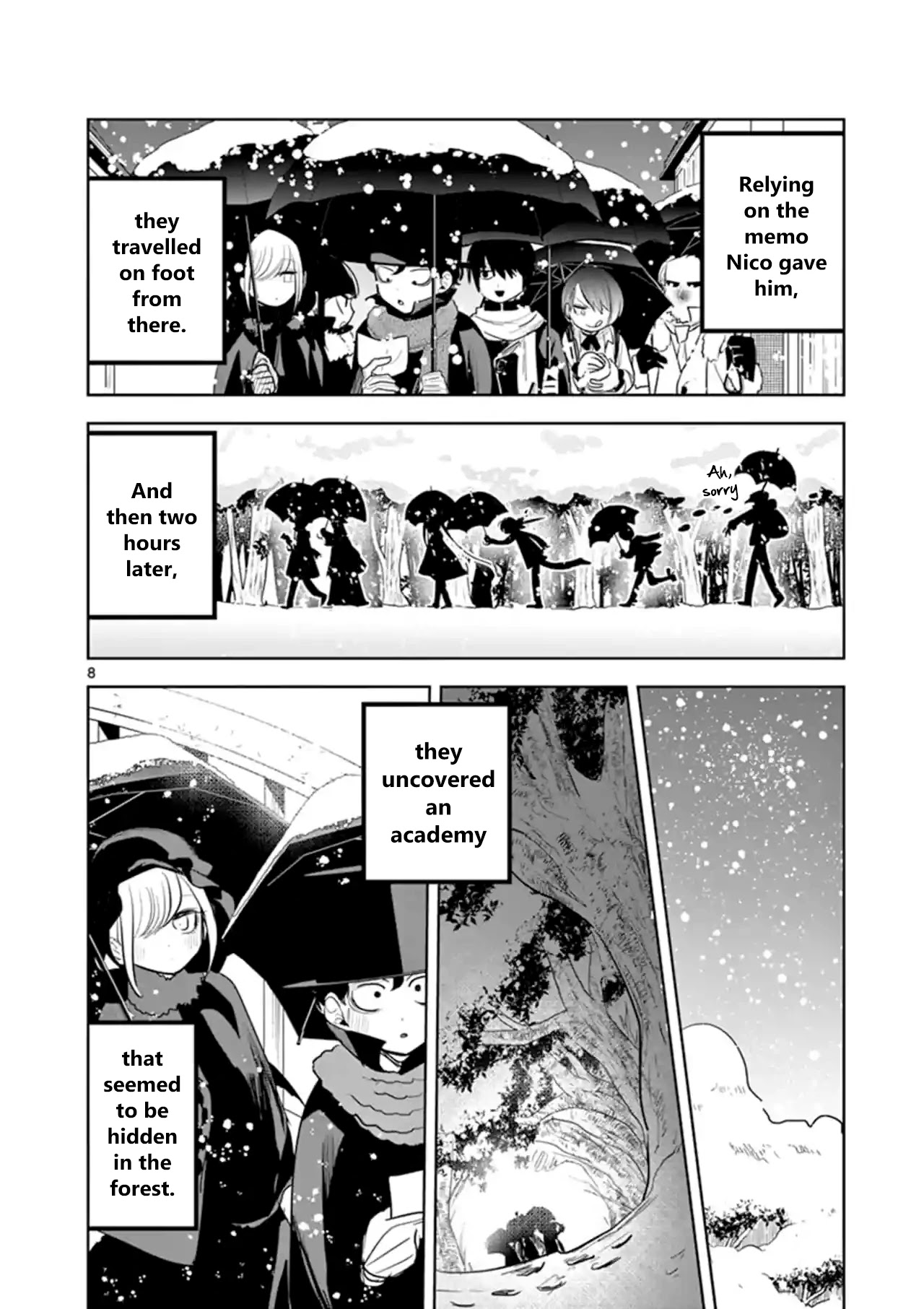 The Duke of Death and his Black Maid Chapter 130 page 8 - Chapter 130: The Journey