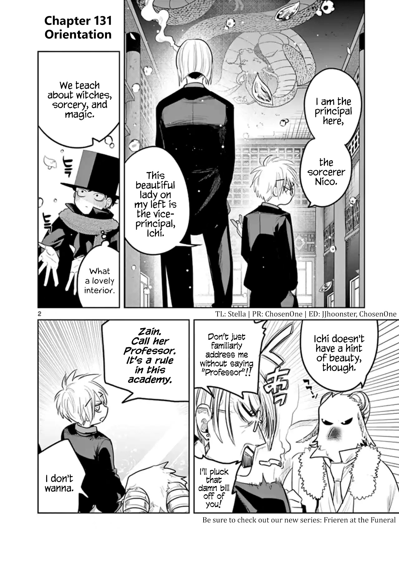 The Duke of Death and his Black Maid Chapter 131 page 2 - Chapter 131: Orientation