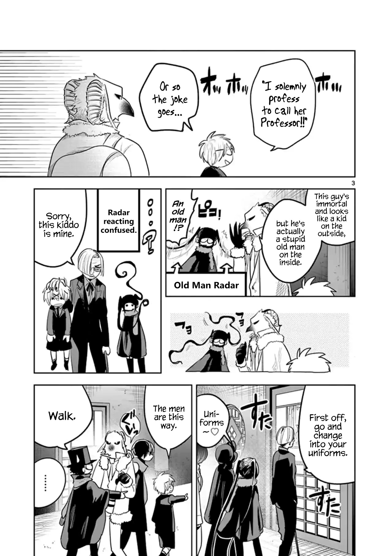 The Duke of Death and his Black Maid Chapter 131 page 3 - Chapter 131: Orientation