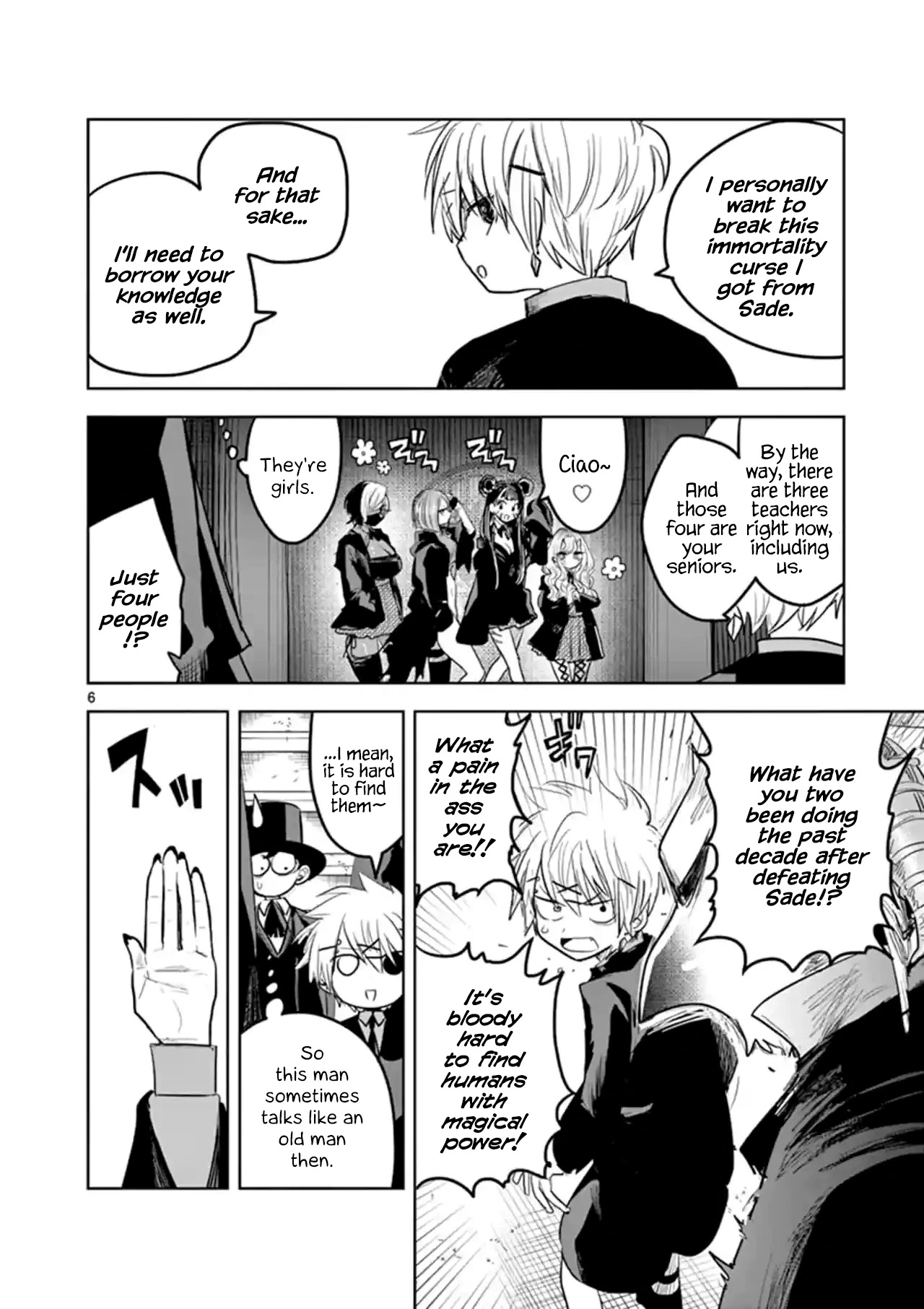The Duke of Death and his Black Maid Chapter 131 page 6 - Chapter 131: Orientation