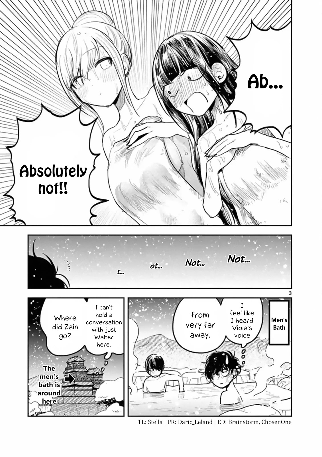The Duke of Death and his Black Maid Chapter 133 page 3 - Chapter 133: Snow Viewing Bath