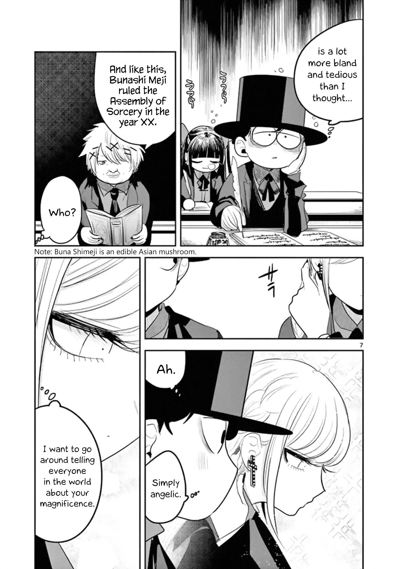 The Duke of Death and his Black Maid Chapter 134 page 7 - Chapter 134: The Seat Beside