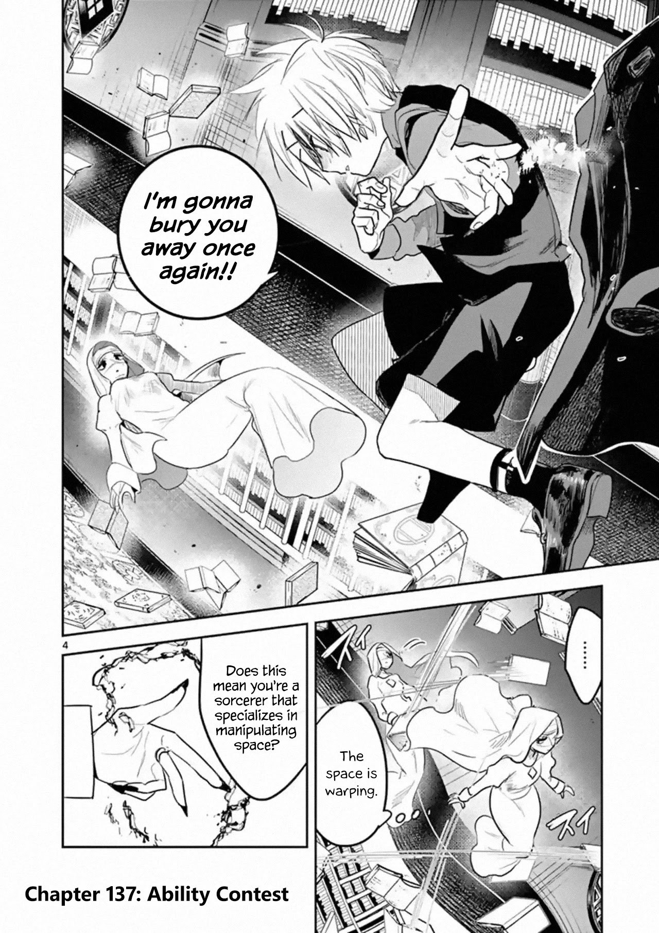 The Duke of Death and his Black Maid Chapter 137 page 4 - Chapter 137: Ability Contest