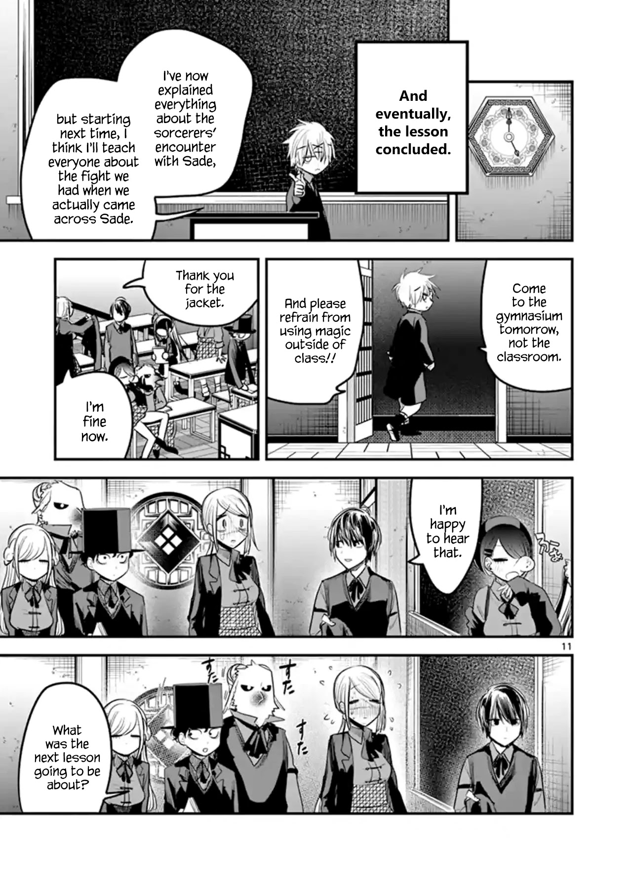 The Duke of Death and his Black Maid Chapter 138 page 11 - Chapter 138: New Students