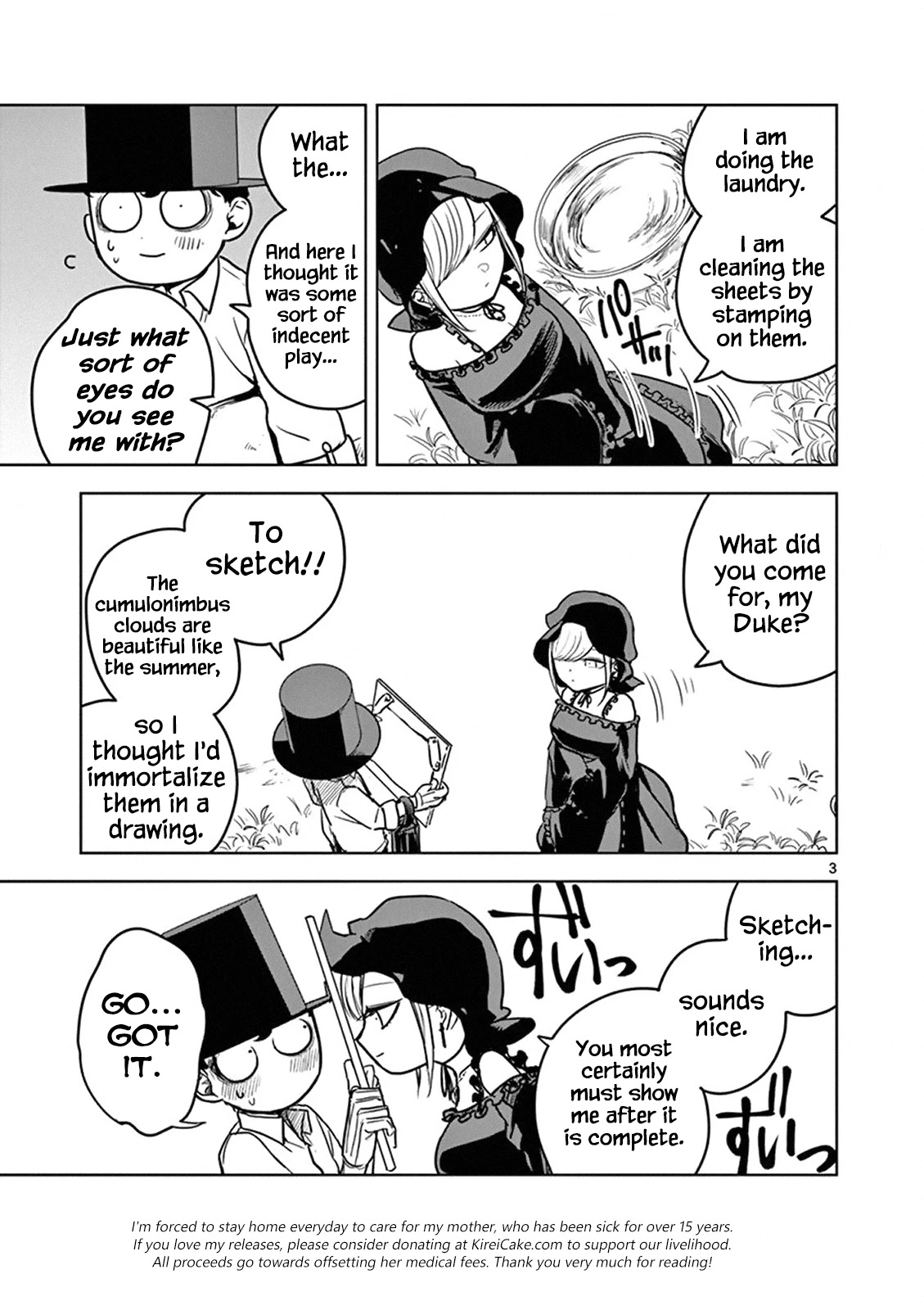 The Duke of Death and his Black Maid Chapter 14.5 page 5 - Chapter 14.5: Omake
