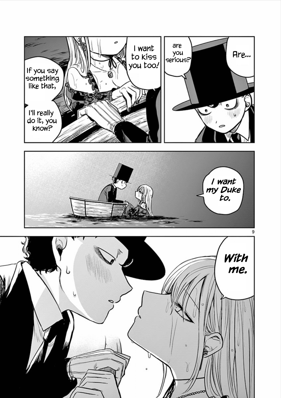The Duke of Death and his Black Maid Chapter 14 page 9 - Chapter 14
