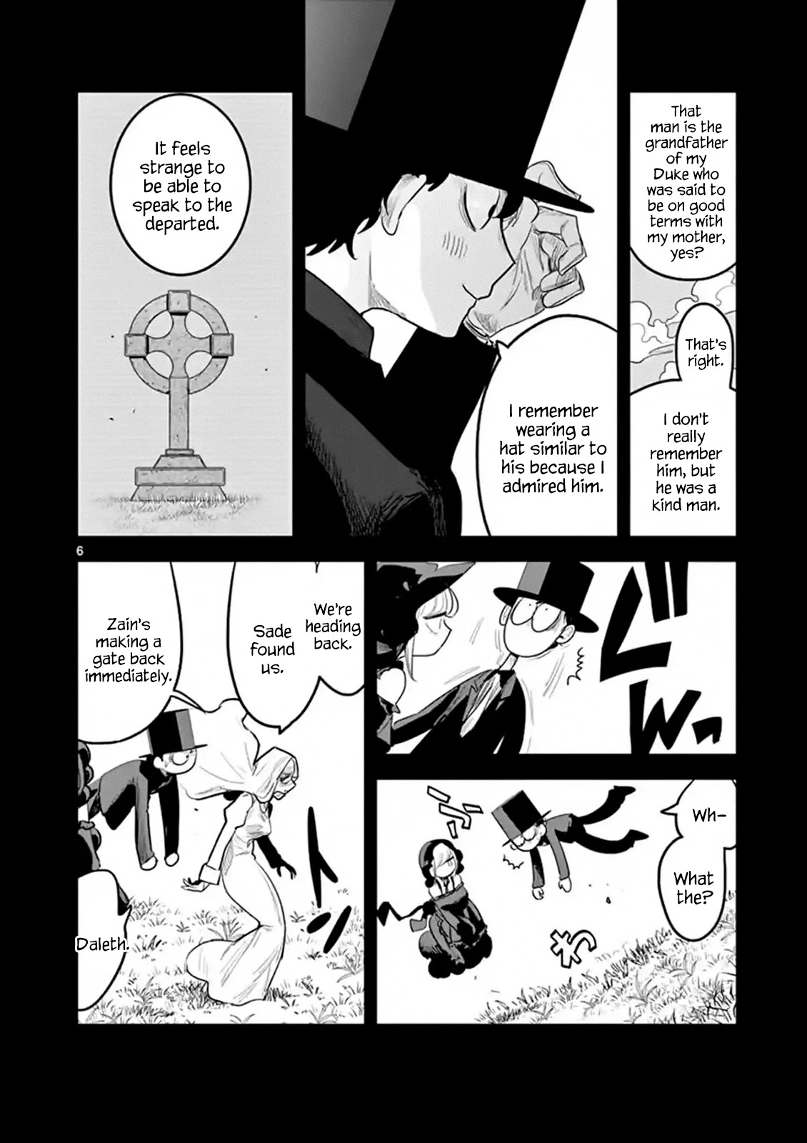 The Duke of Death and his Black Maid Chapter 141 page 6 - Chapter 141: Past-Future Encounter