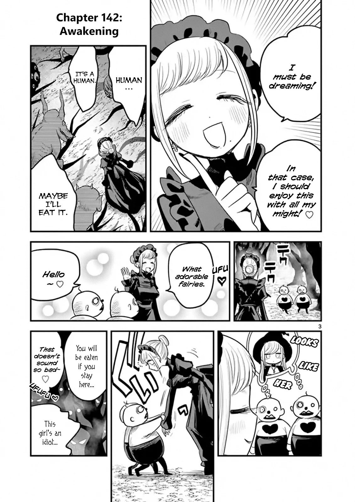 The Duke of Death and his Black Maid Chapter 142 page 3 - Chapter 142: Awakening