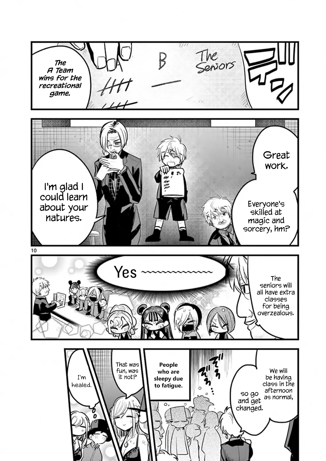 The Duke of Death and his Black Maid Chapter 145 page 10 - Chapter 145: Overzealous
