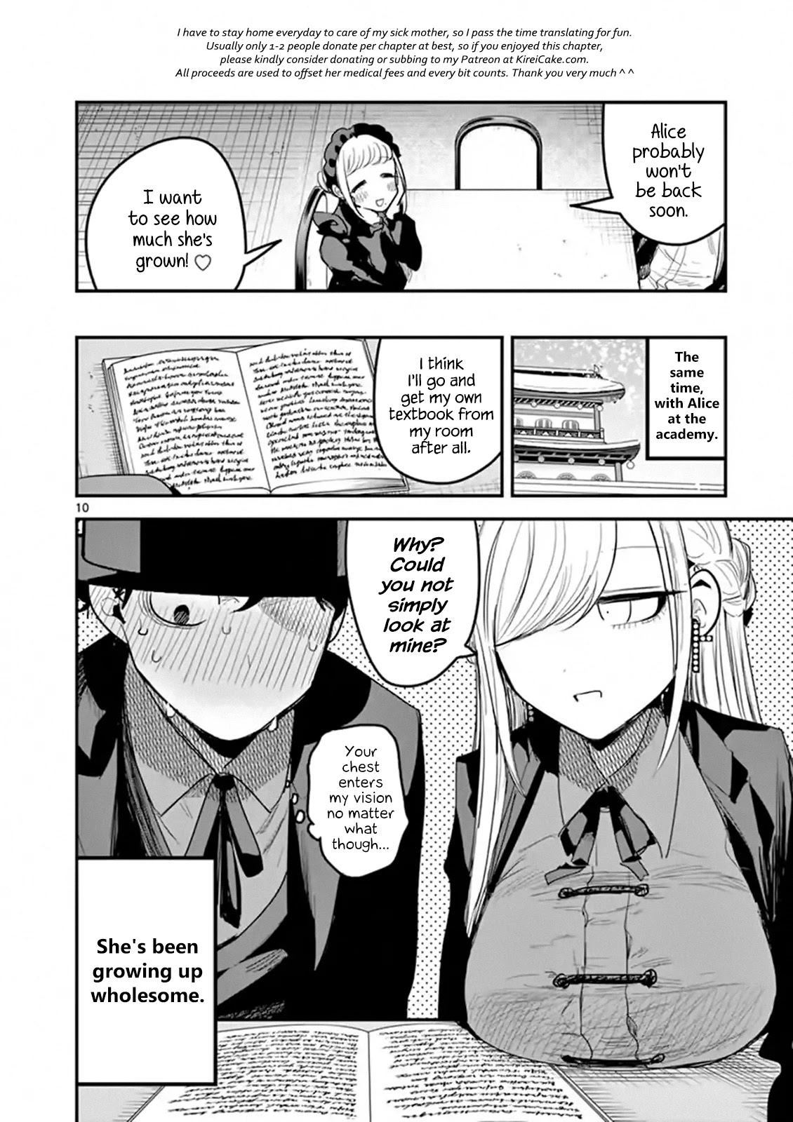 The Duke of Death and his Black Maid Chapter 146 page 10 - Chapter 146: I'm Back