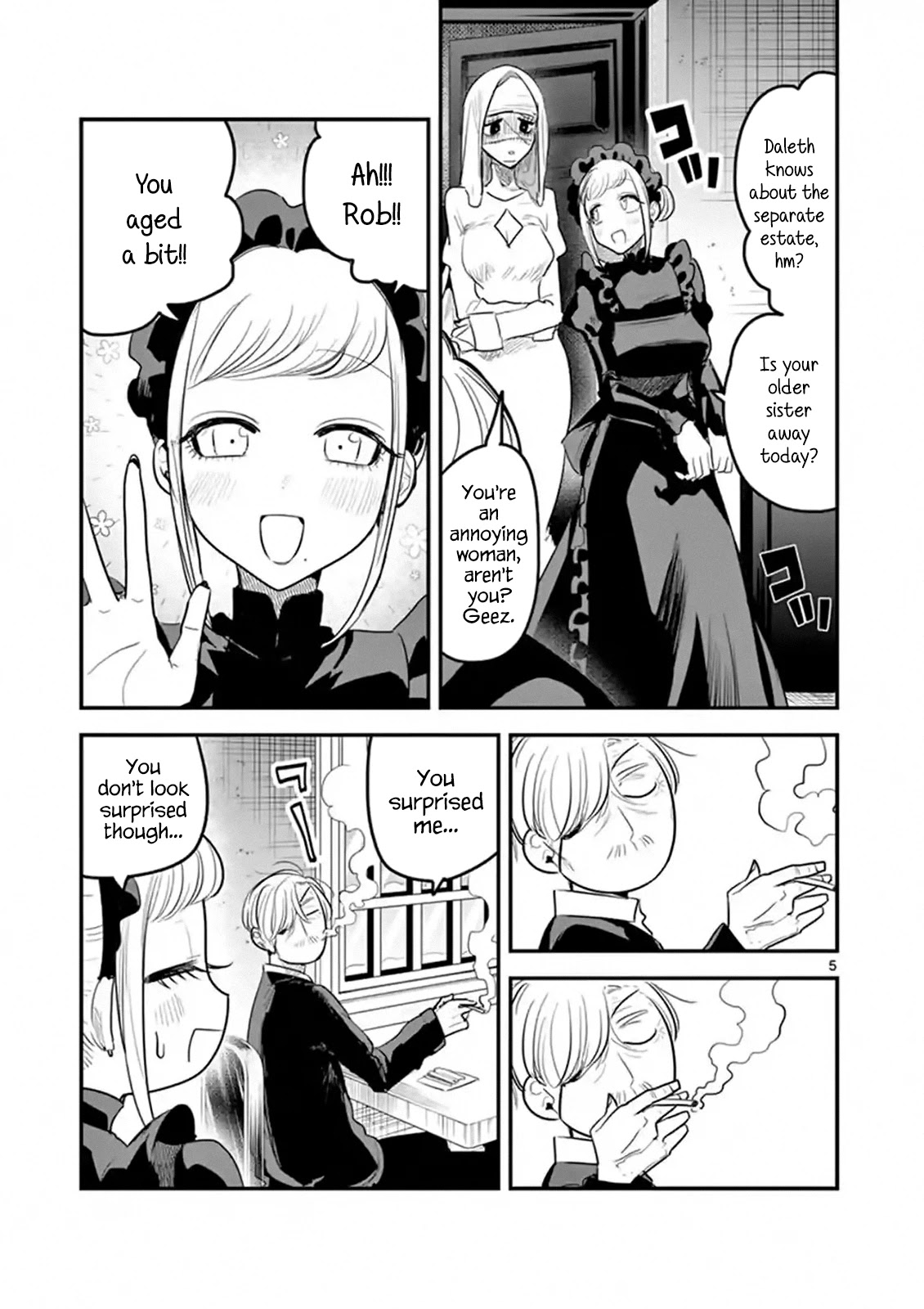 The Duke of Death and his Black Maid Chapter 146 page 5 - Chapter 146: I'm Back