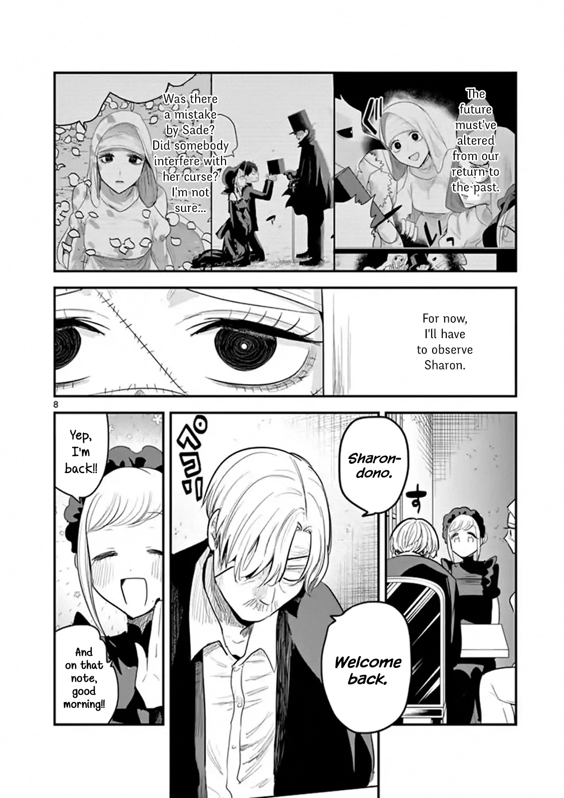 The Duke of Death and his Black Maid Chapter 146 page 8 - Chapter 146: I'm Back