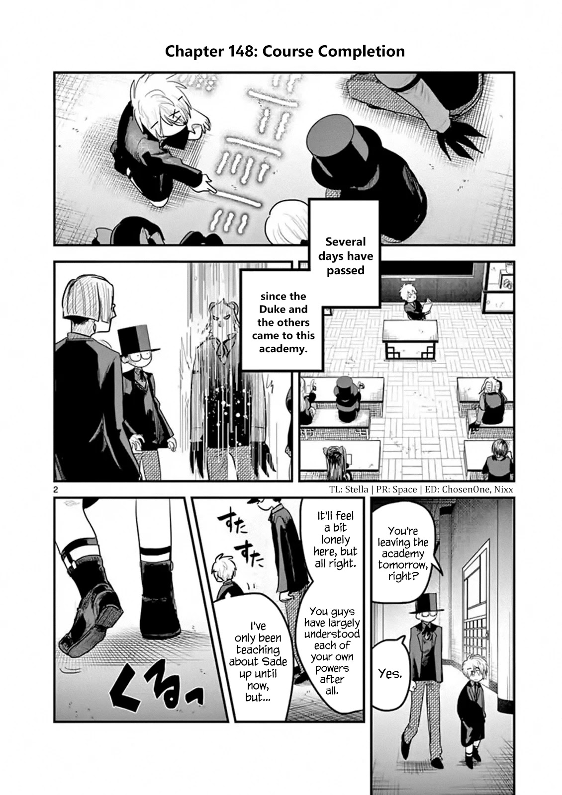 The Duke of Death and his Black Maid Chapter 148 page 2 - Chapter 148: Course Completion