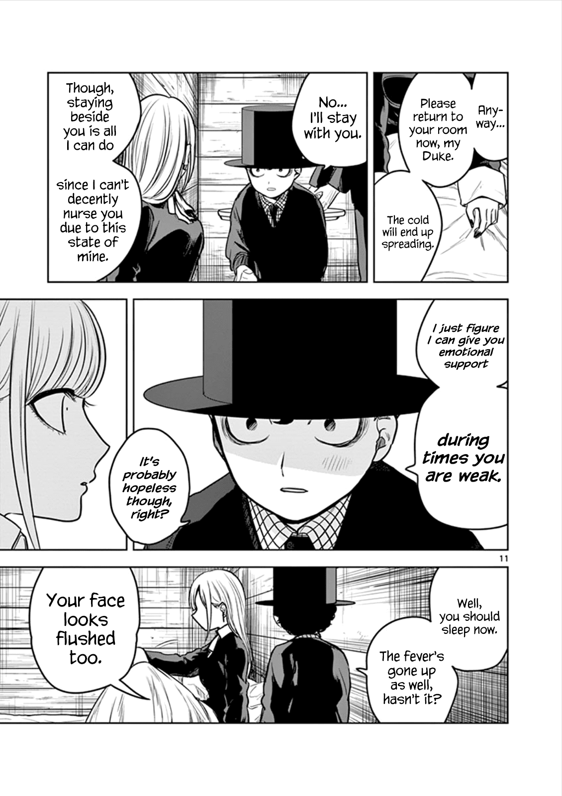 The Duke of Death and his Black Maid Chapter 15 page 11 - Chapter 15
