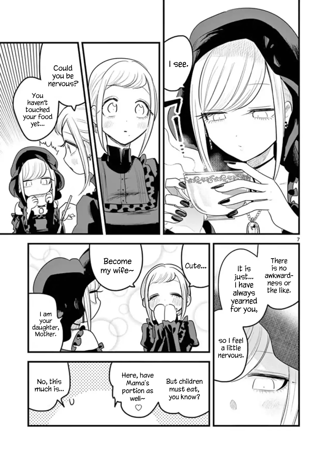 The Duke of Death and his Black Maid Chapter 151 page 7 - Chapter 151: Mother-Daughter Date