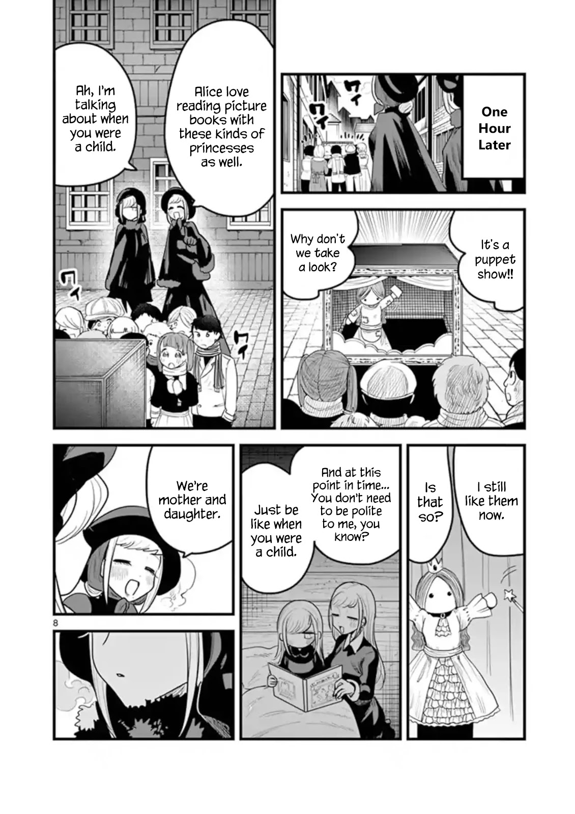 The Duke of Death and his Black Maid Chapter 151 page 8 - Chapter 151: Mother-Daughter Date