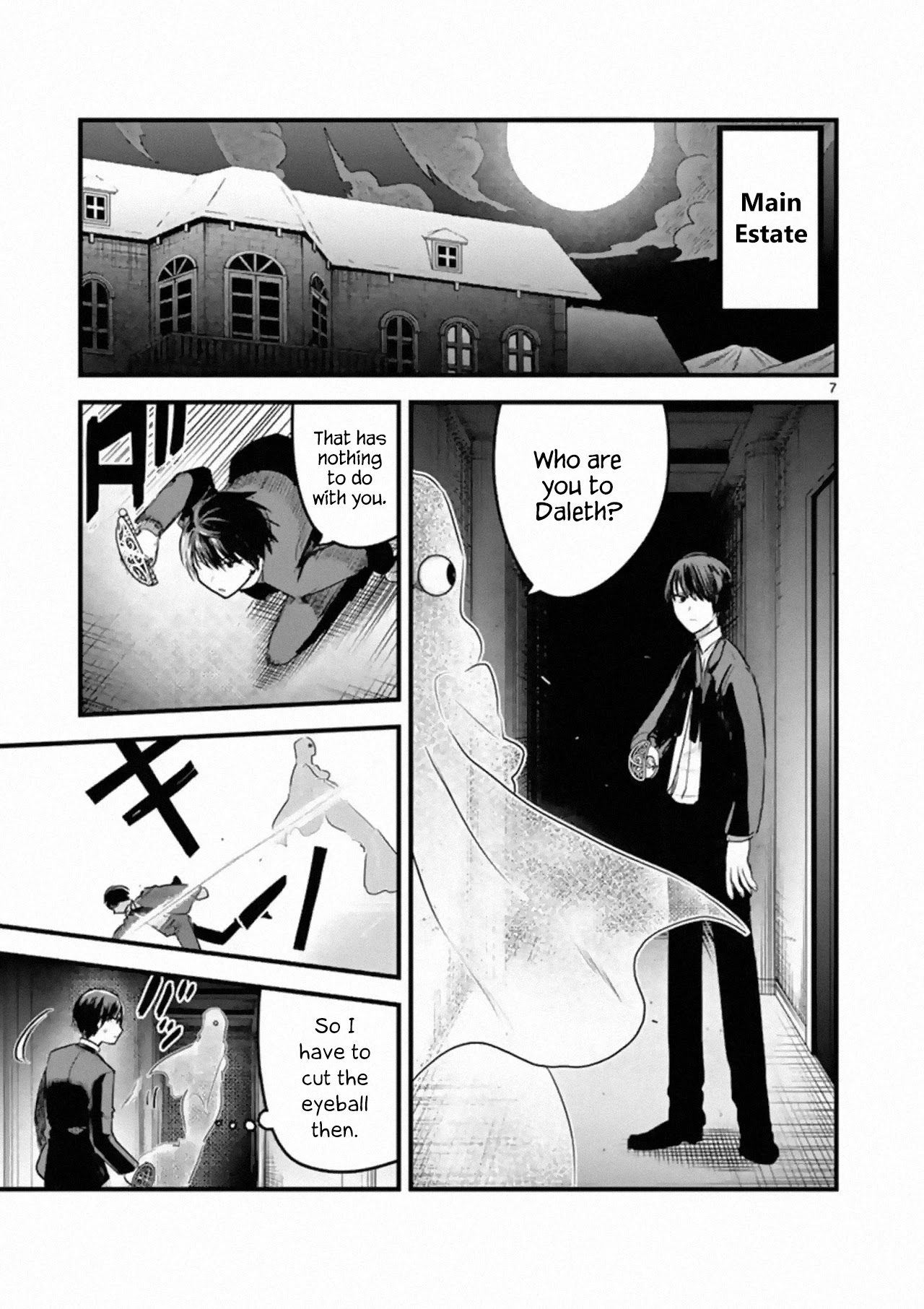 The Duke of Death and his Black Maid Chapter 153 page 7 - Chapter 153: Duel