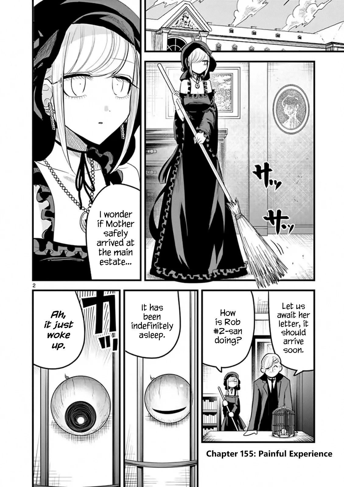 The Duke of Death and his Black Maid Chapter 155 page 2 - Chapter 155: Painful Experience
