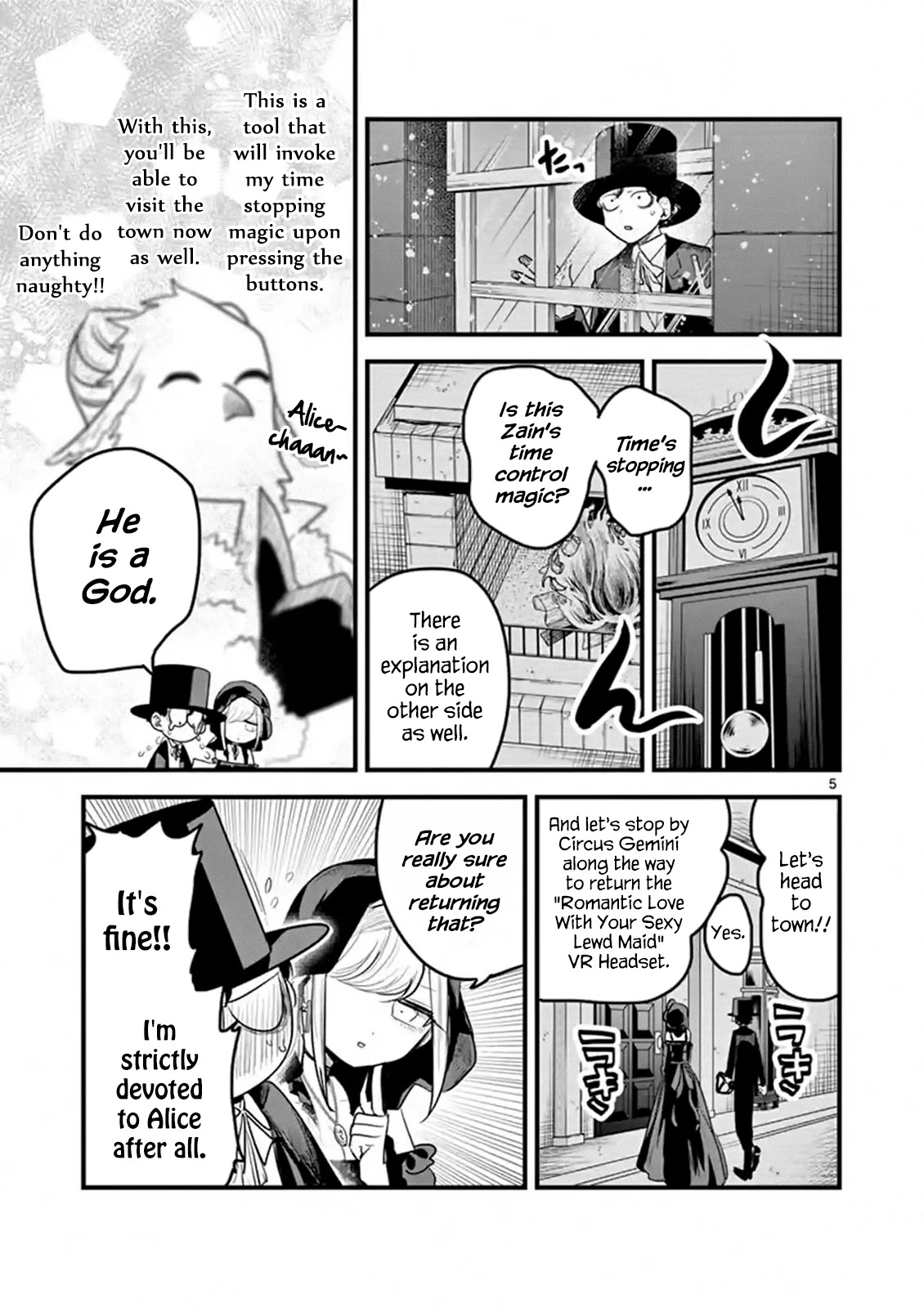 The Duke of Death and his Black Maid Chapter 157 page 5 - Chapter 157: Quiet Town