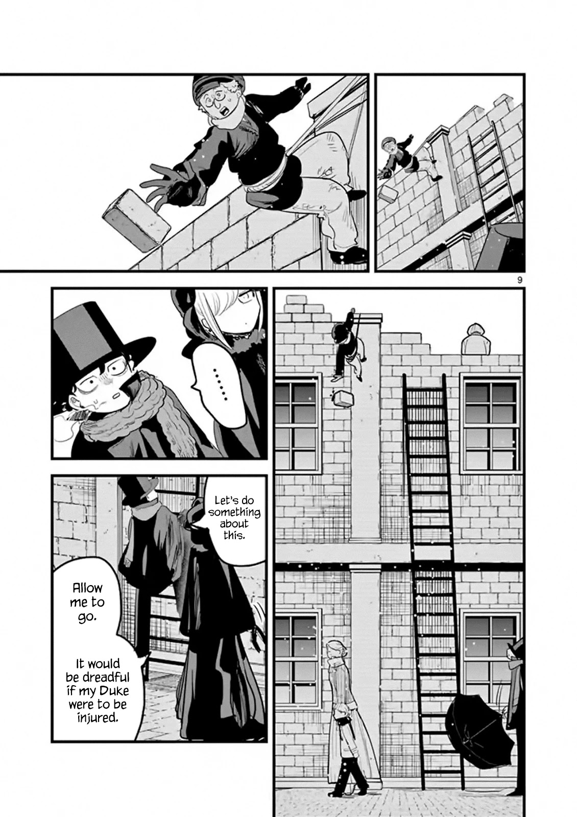 The Duke of Death and his Black Maid Chapter 157 page 9 - Chapter 157: Quiet Town