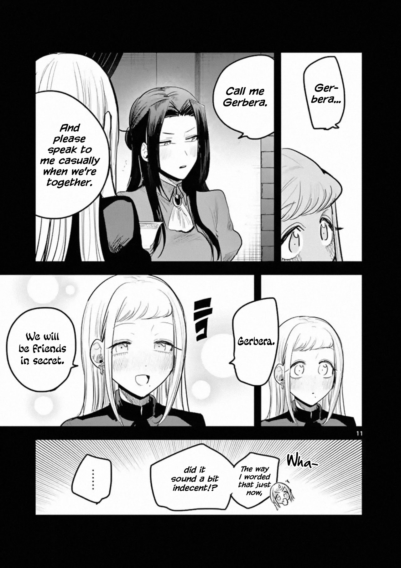 The Duke of Death and his Black Maid Chapter 158 page 11 - Chapter 158: Sharon & Gerbera