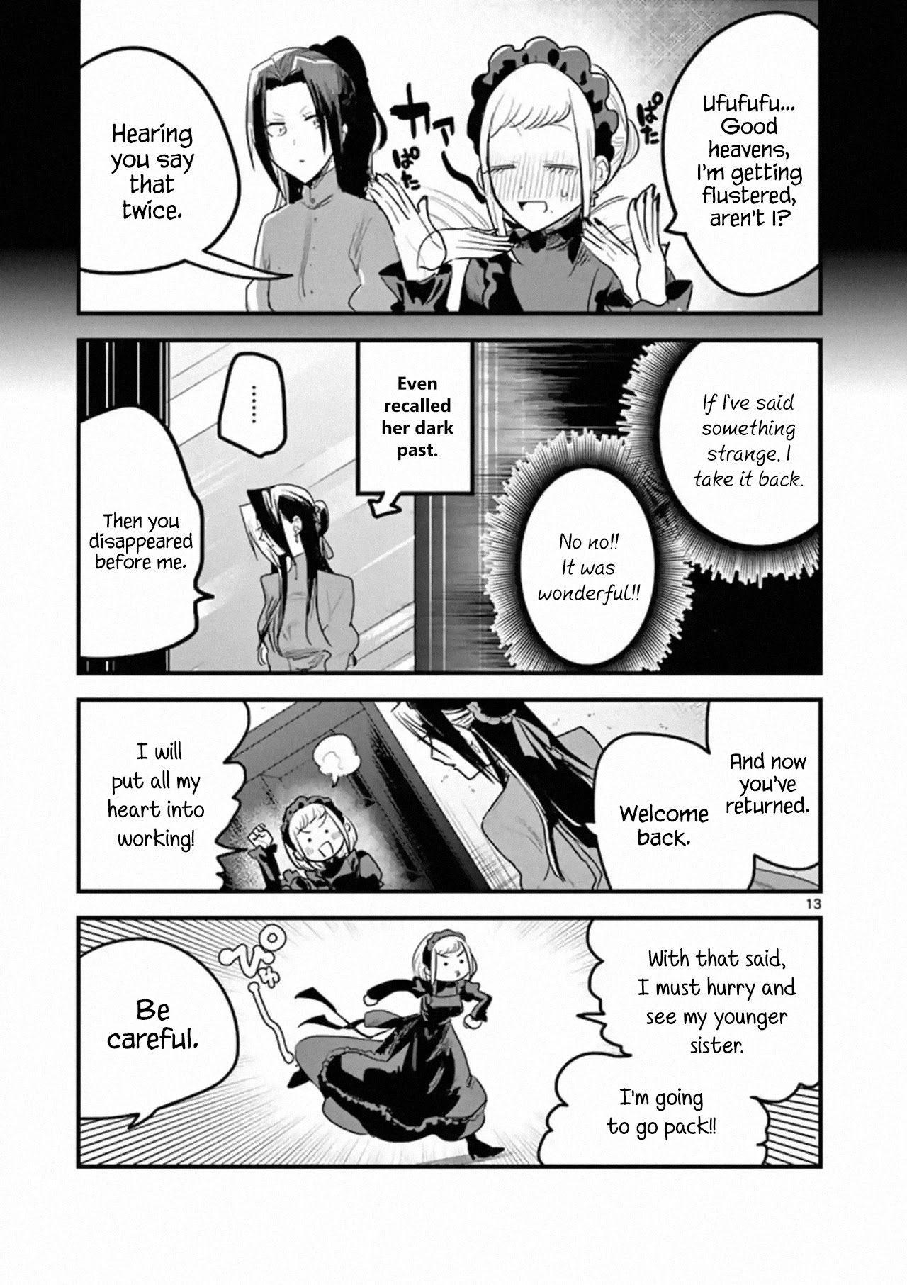 The Duke of Death and his Black Maid Chapter 158 page 13 - Chapter 158: Sharon & Gerbera