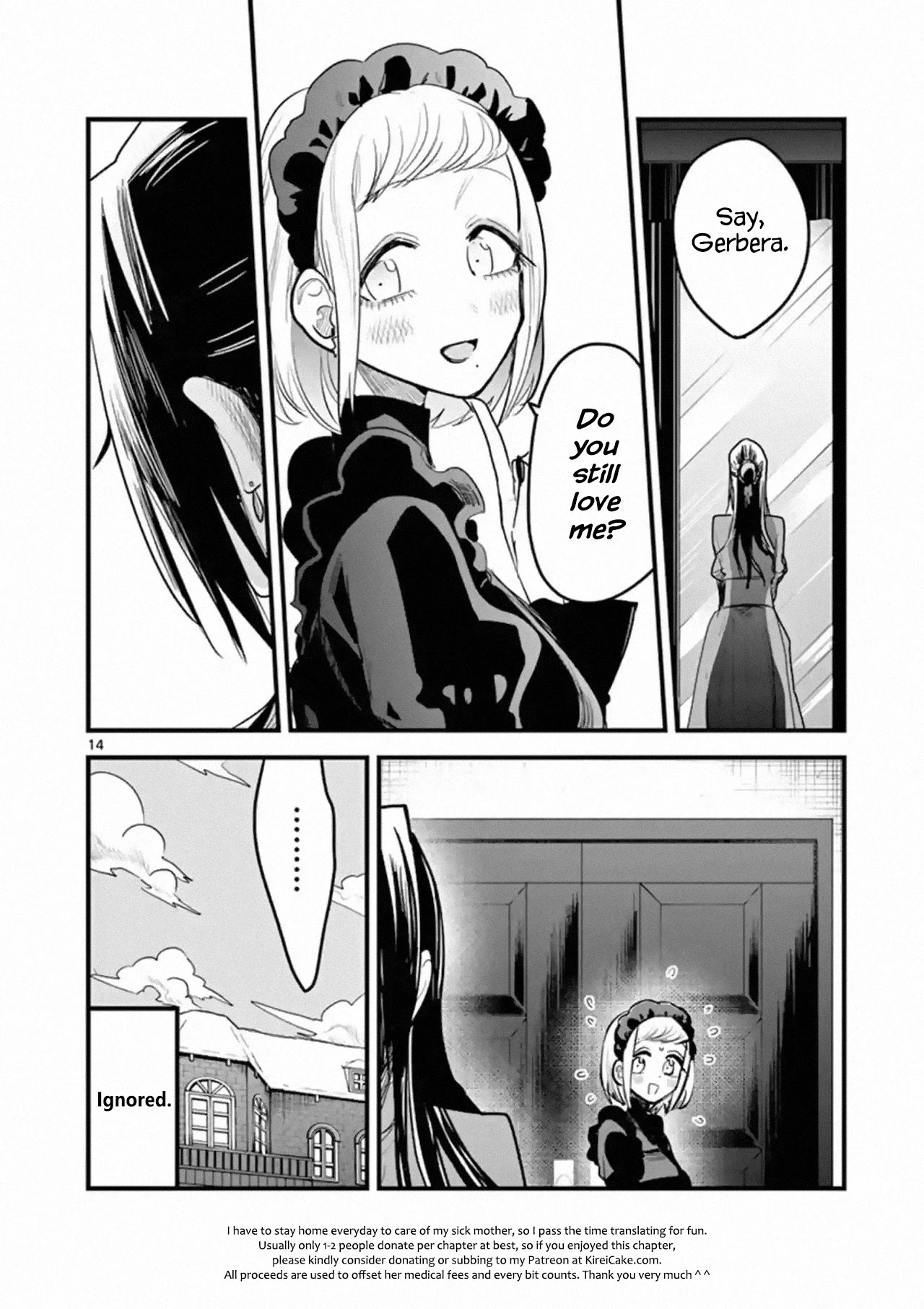 The Duke of Death and his Black Maid Chapter 158 page 14 - Chapter 158: Sharon & Gerbera