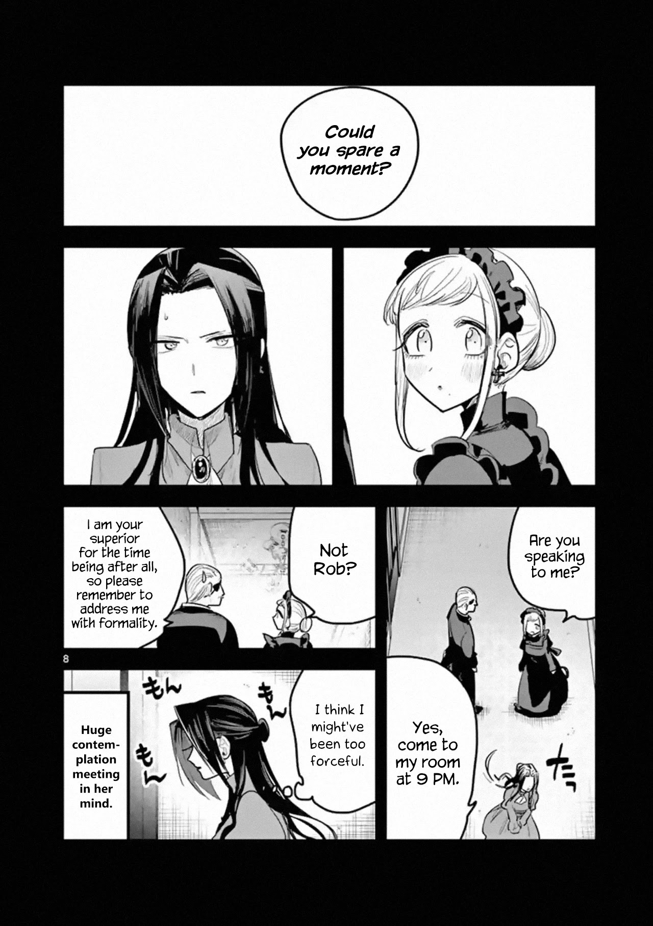 The Duke of Death and his Black Maid Chapter 158 page 8 - Chapter 158: Sharon & Gerbera