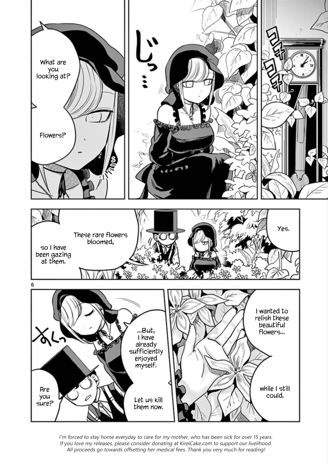 The Duke of Death and his Black Maid Chapter 16 page 6 - Chapter 16