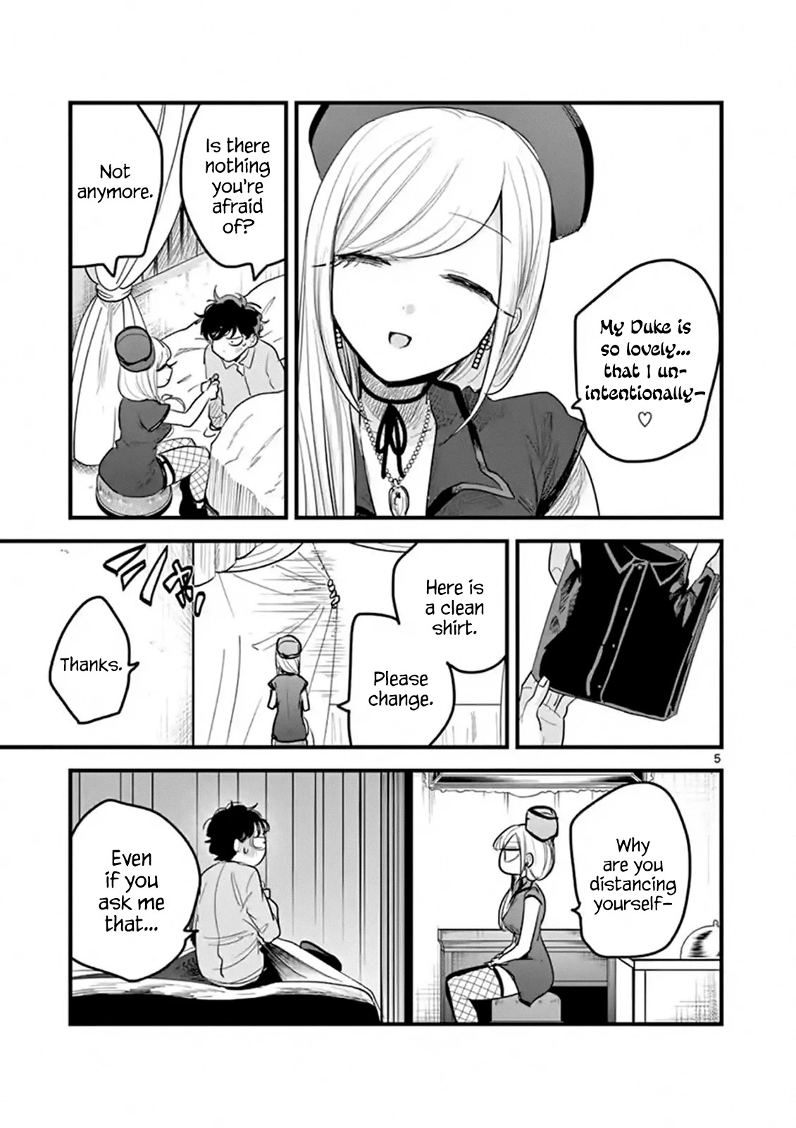 The Duke of Death and his Black Maid Chapter 160 page 5 - Chapter 160: I Sympathize With You