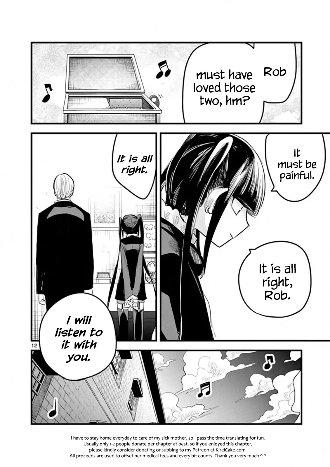 The Duke of Death and his Black Maid Chapter 162 page 12 - Chapter 162: Music Box of Memories