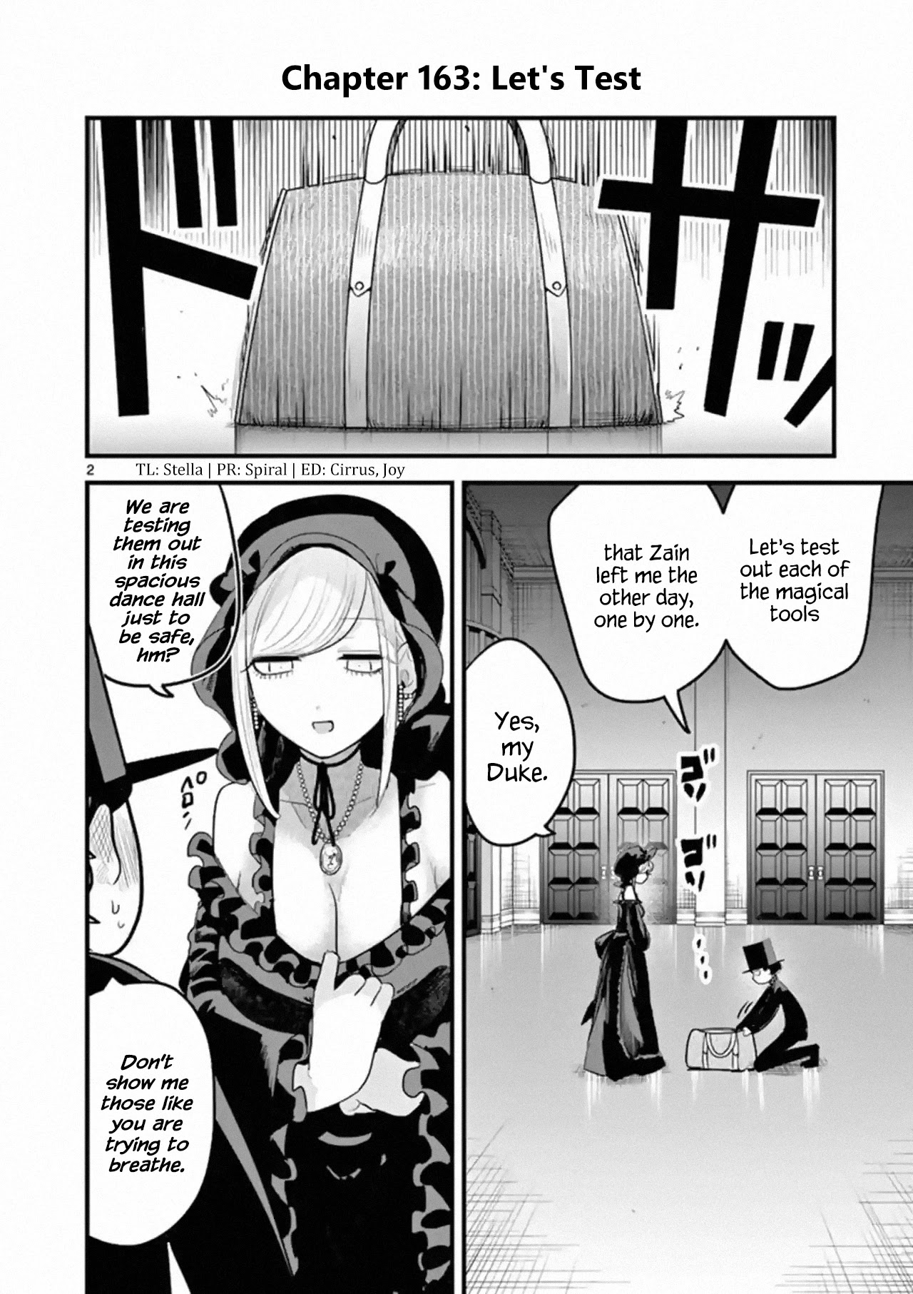 The Duke of Death and his Black Maid Chapter 163 page 2 - Chapter 163: Let's Test