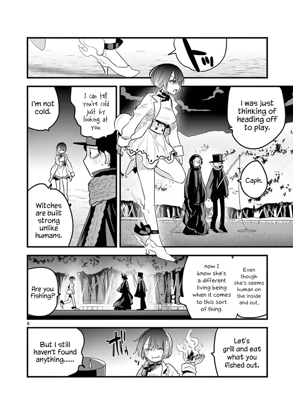 The Duke of Death and his Black Maid Chapter 165 page 6 - Chapter 165: The Two on Ice