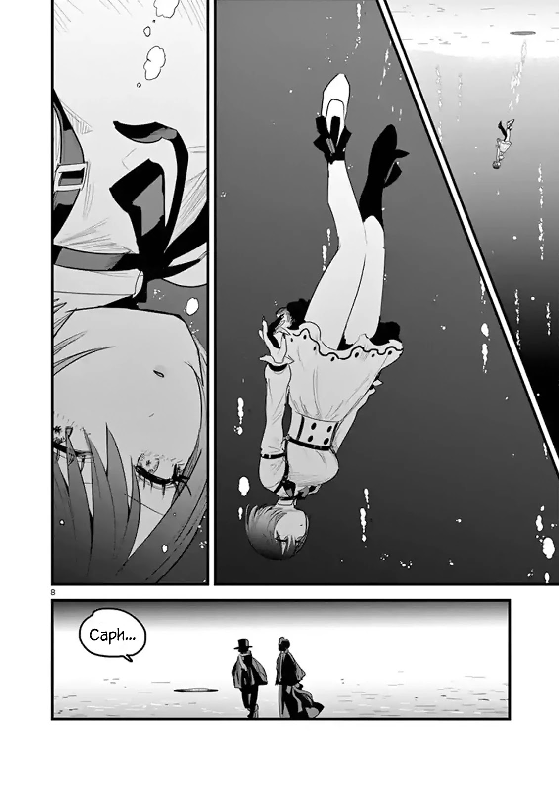 The Duke of Death and his Black Maid Chapter 165 page 8 - Chapter 165: The Two on Ice