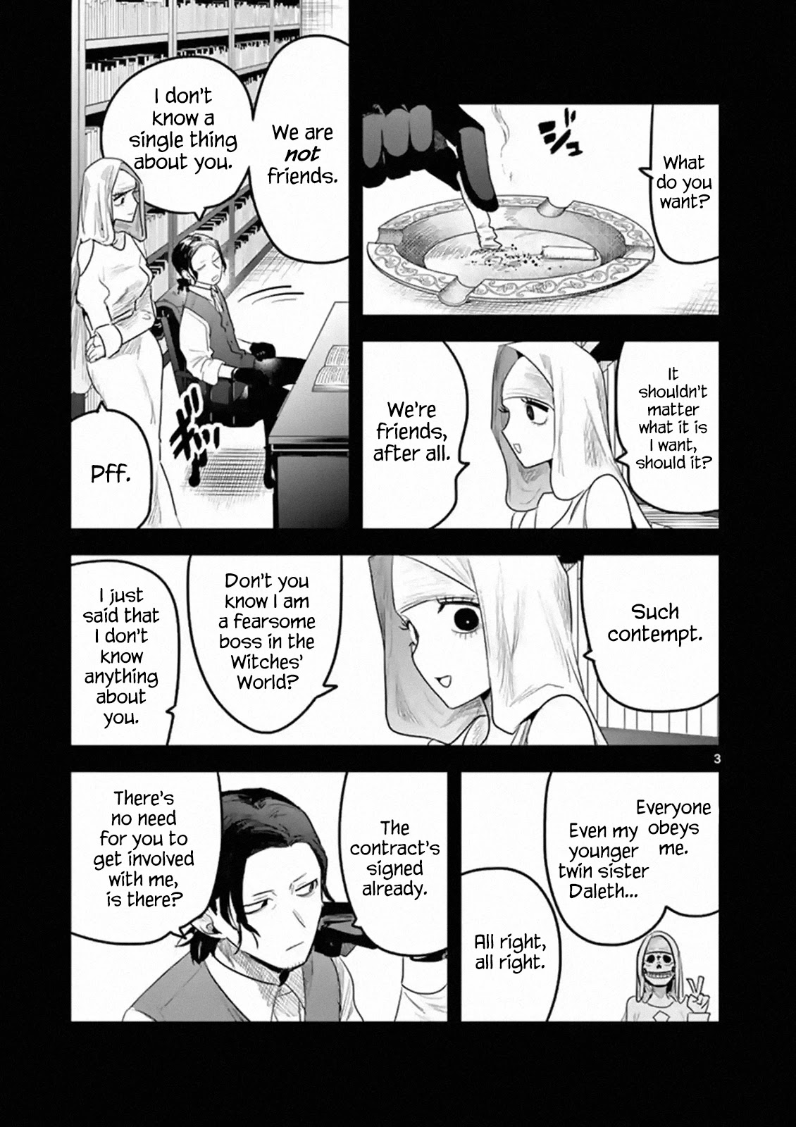 The Duke of Death and his Black Maid Chapter 169 page 3 - Chapter 169: Troubled Person