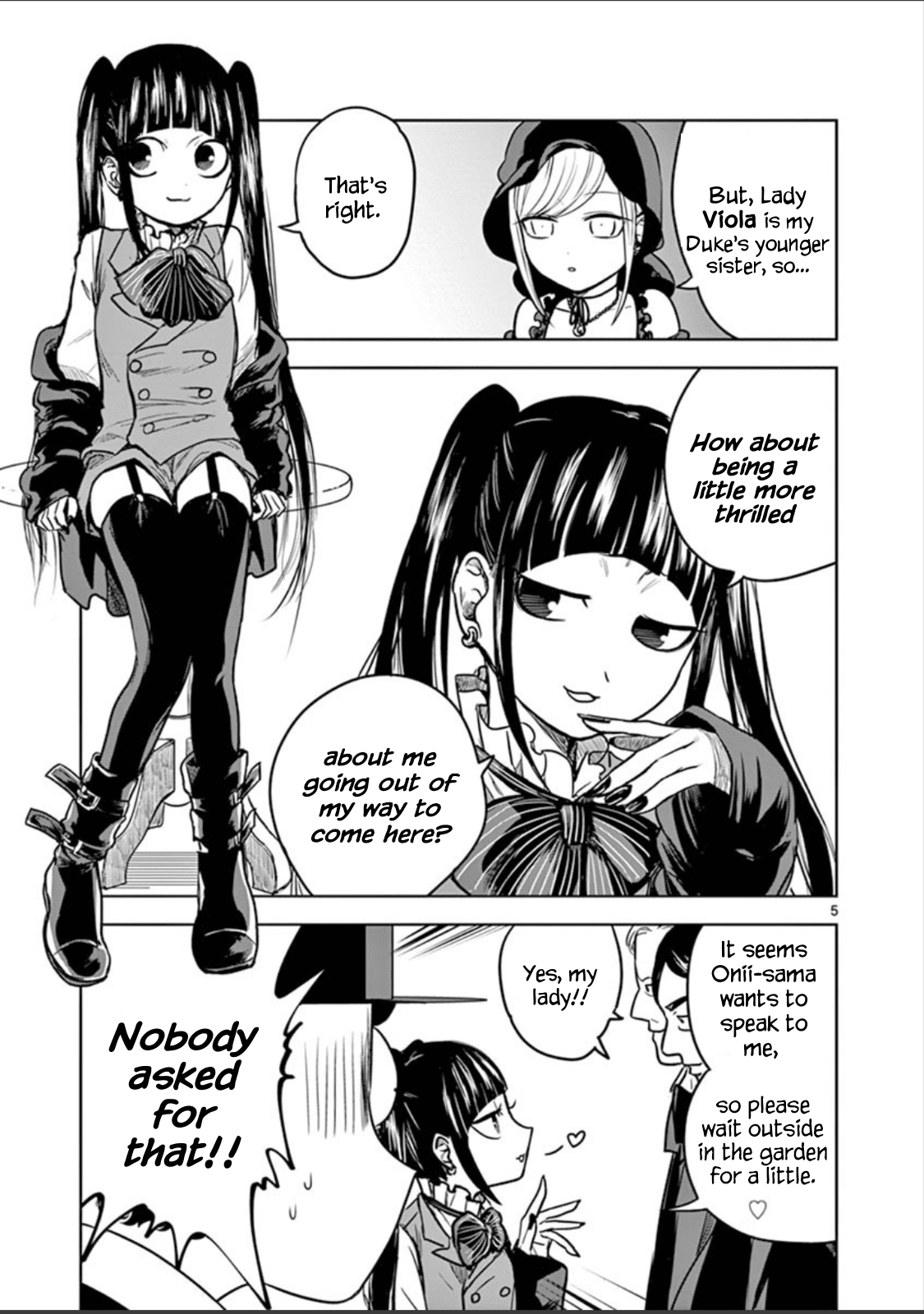 The Duke of Death and his Black Maid Chapter 17 page 5 - Chapter 17