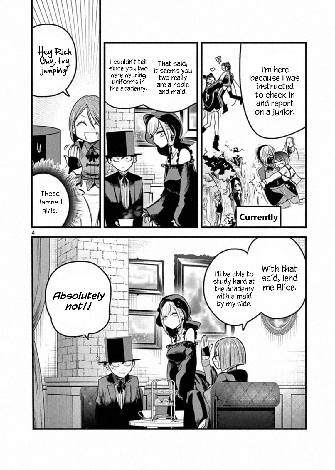 The Duke of Death and his Black Maid Chapter 174 page 4 - Chapter 174