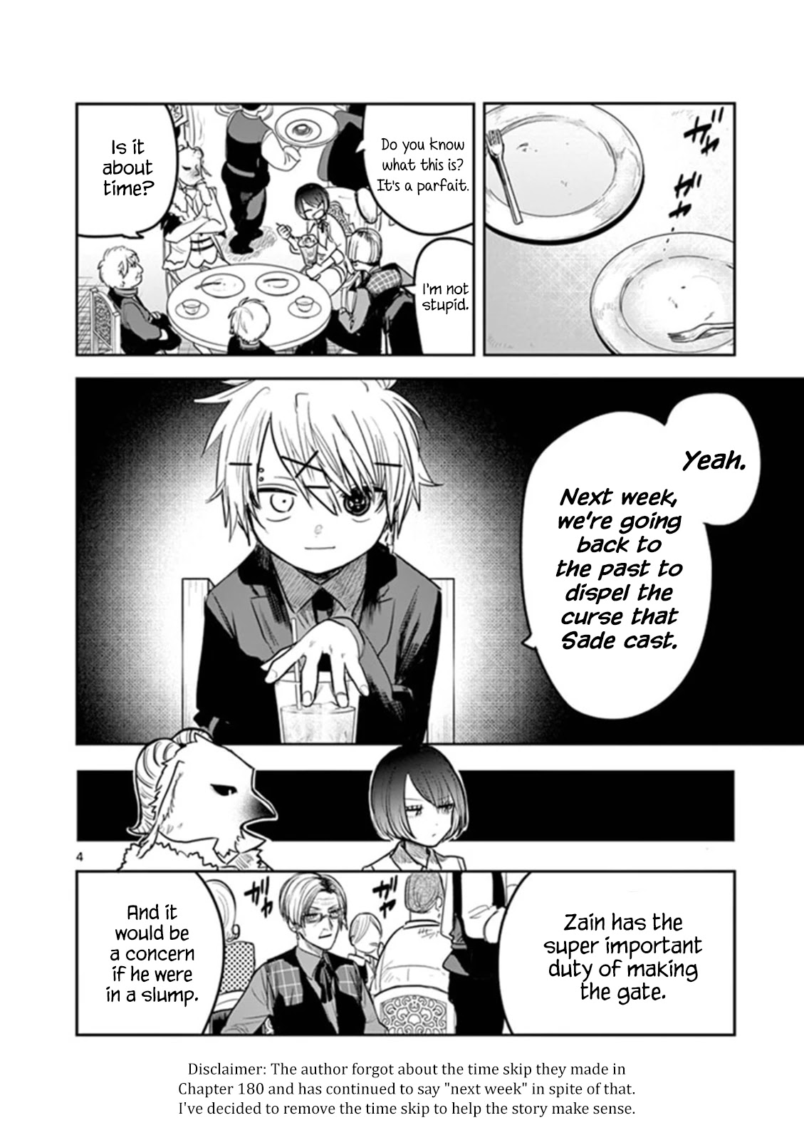 The Duke of Death and his Black Maid Chapter 182 page 4 - Chapter 182