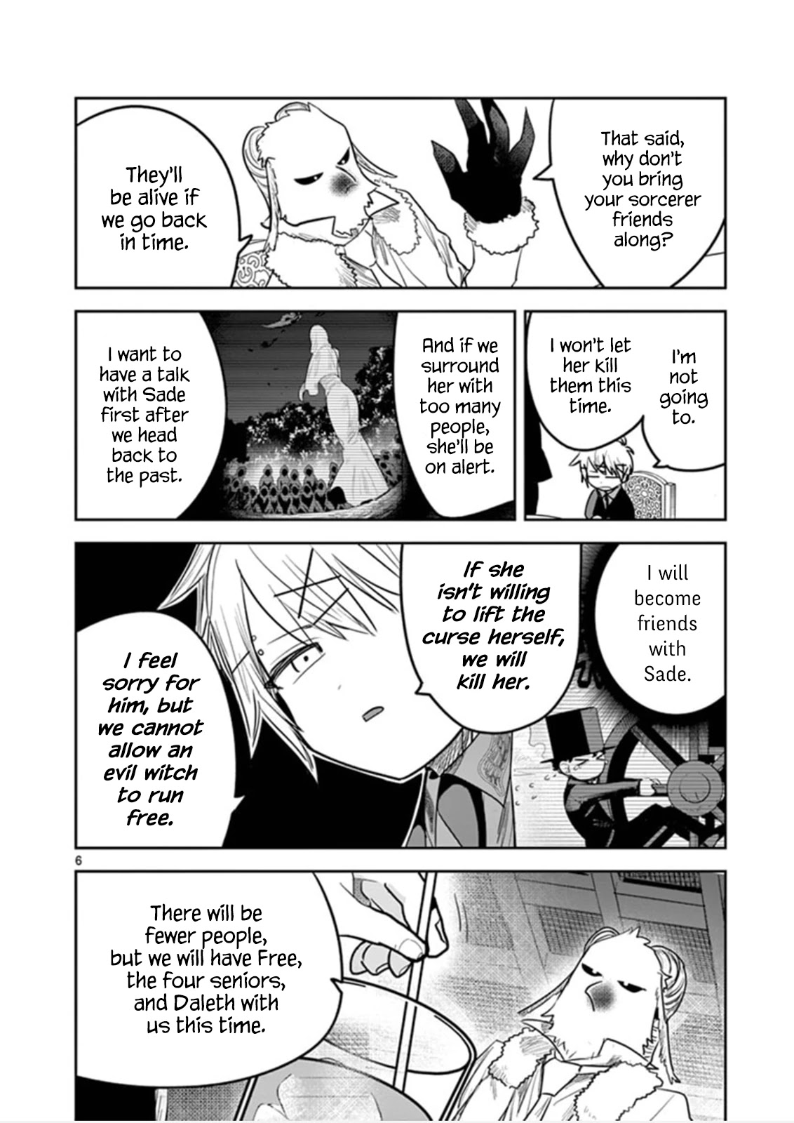 The Duke of Death and his Black Maid Chapter 182 page 6 - Chapter 182
