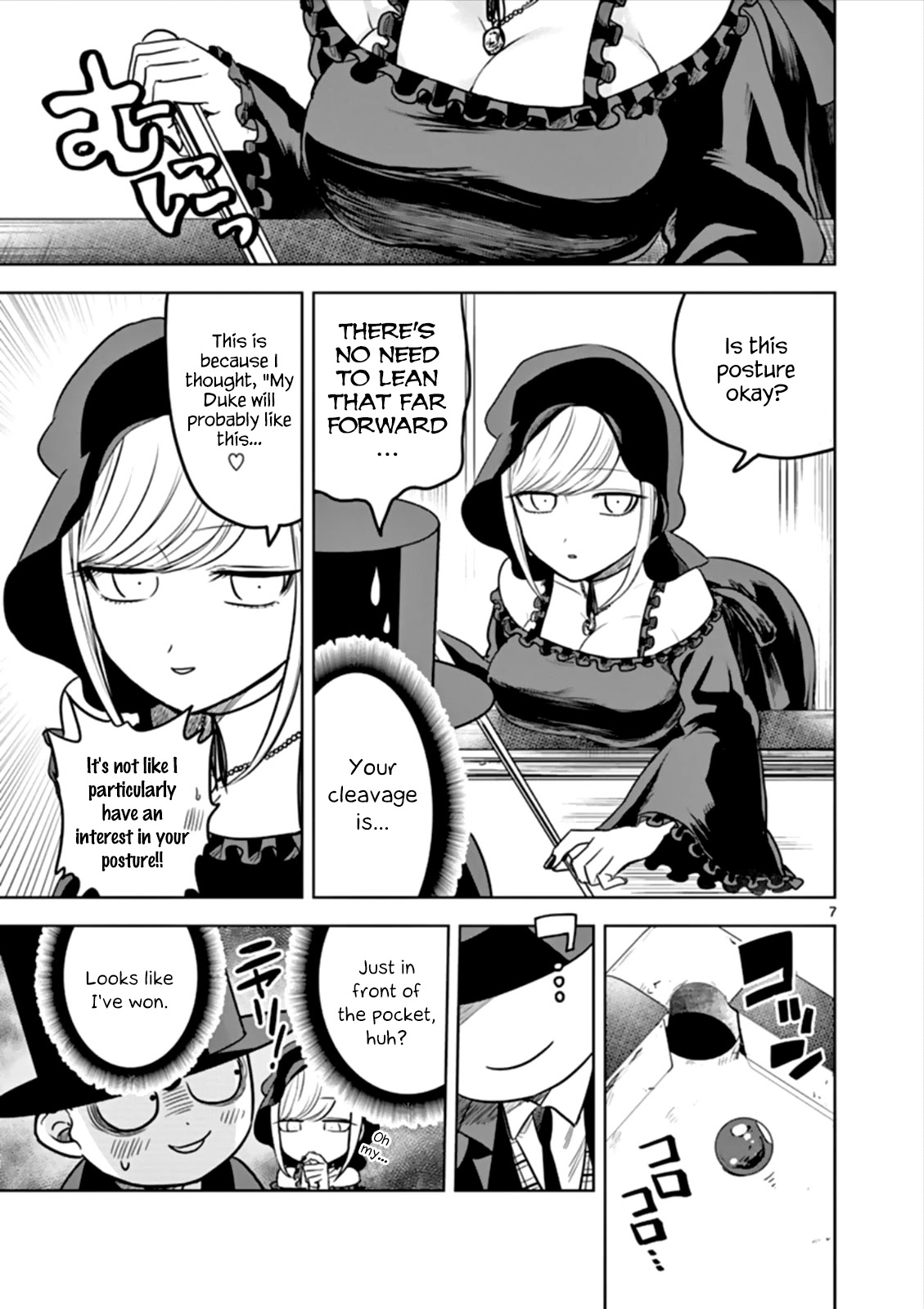 The Duke of Death and his Black Maid Chapter 19 page 7 - Chapter 19: Billiards