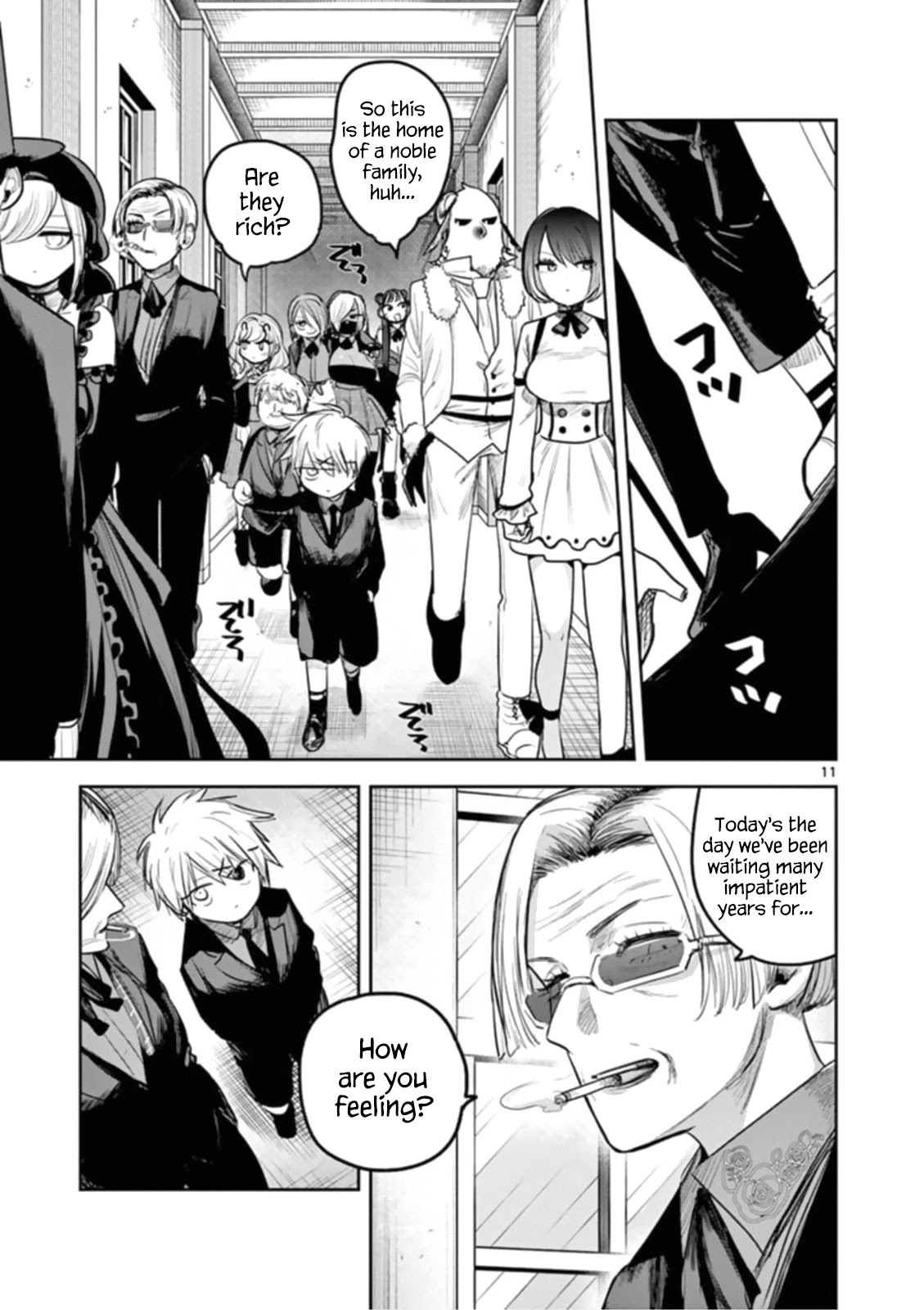The Duke of Death and his Black Maid Chapter 191 page 11 - Chapter 191