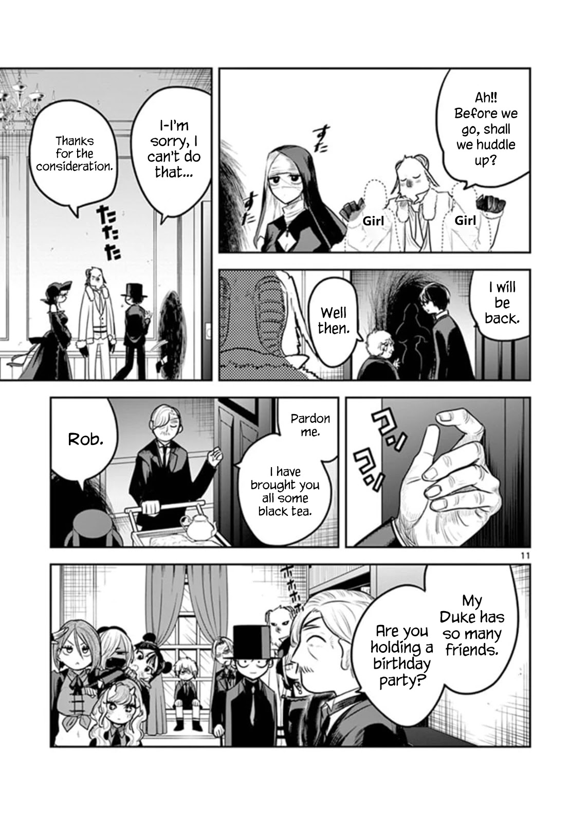 The Duke of Death and his Black Maid Chapter 192 page 11 - Chapter 192