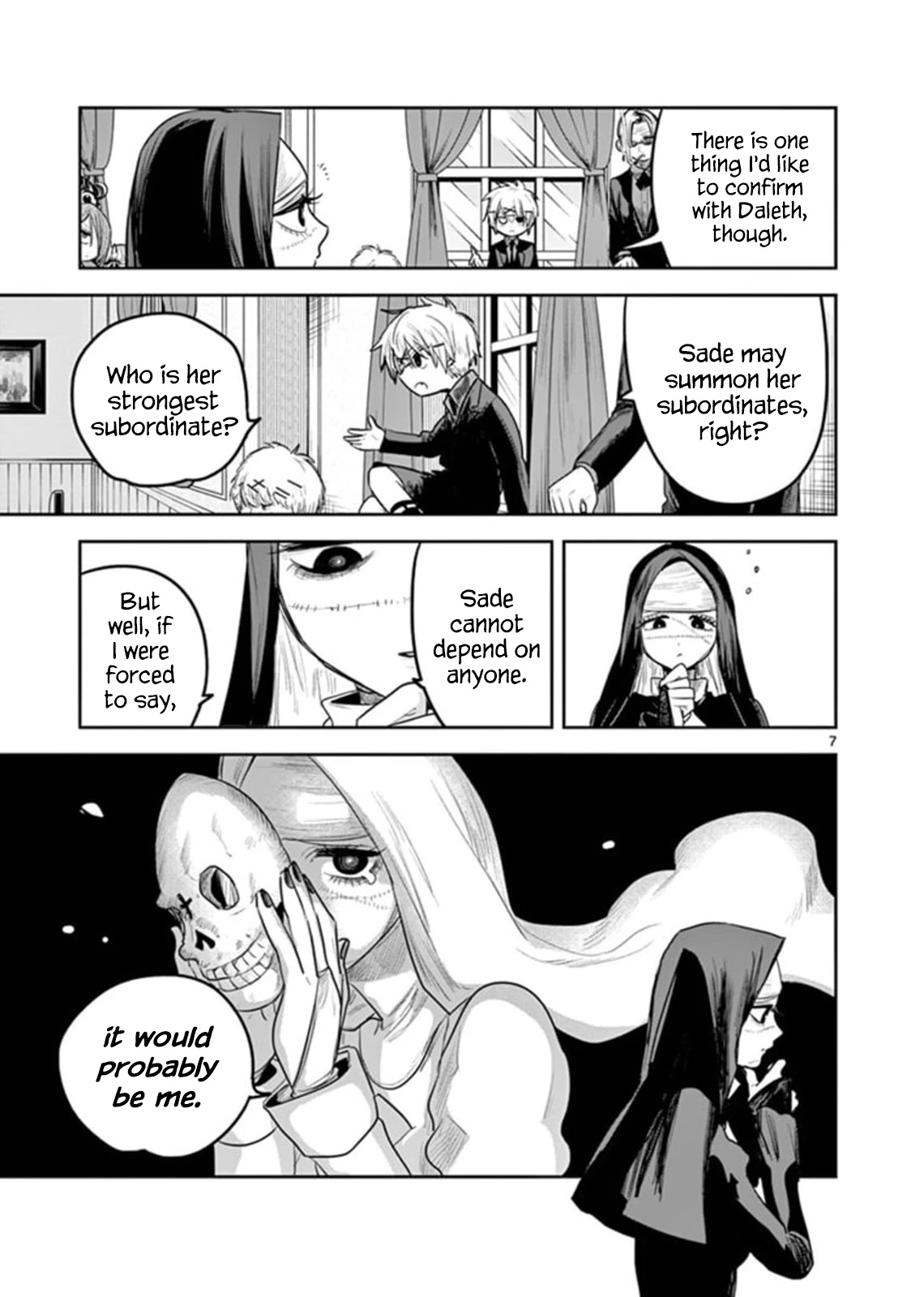 The Duke of Death and his Black Maid Chapter 192 page 7 - Chapter 192