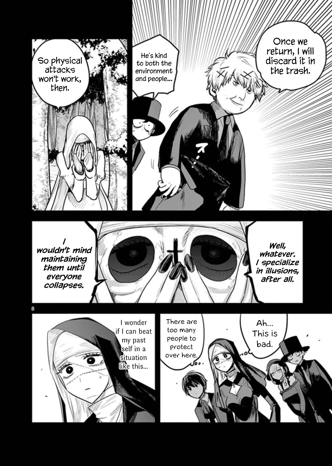The Duke of Death and his Black Maid Chapter 196 page 8 - Chapter 196