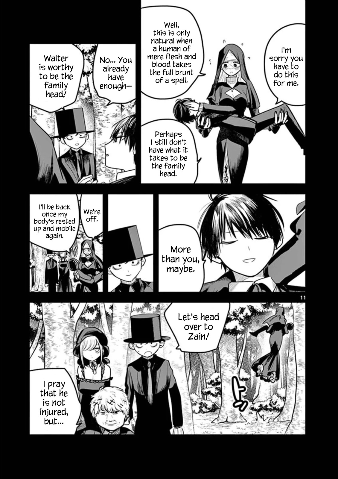 The Duke of Death and his Black Maid Chapter 198 page 11 - Chapter 198
